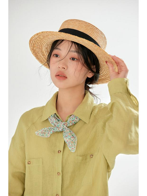 Women's Cotton Silk Scarf - Versatile Korean Style for Spring, Summer, and Autumn