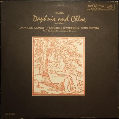 LP Пластинка МОРИС РАВЕЛЬ — ШАРЛЬ МЮНШ / БСО - Дафнис и Хлоя (полный) LM2568 RCA Victor Red 1961 США Классика Б/У