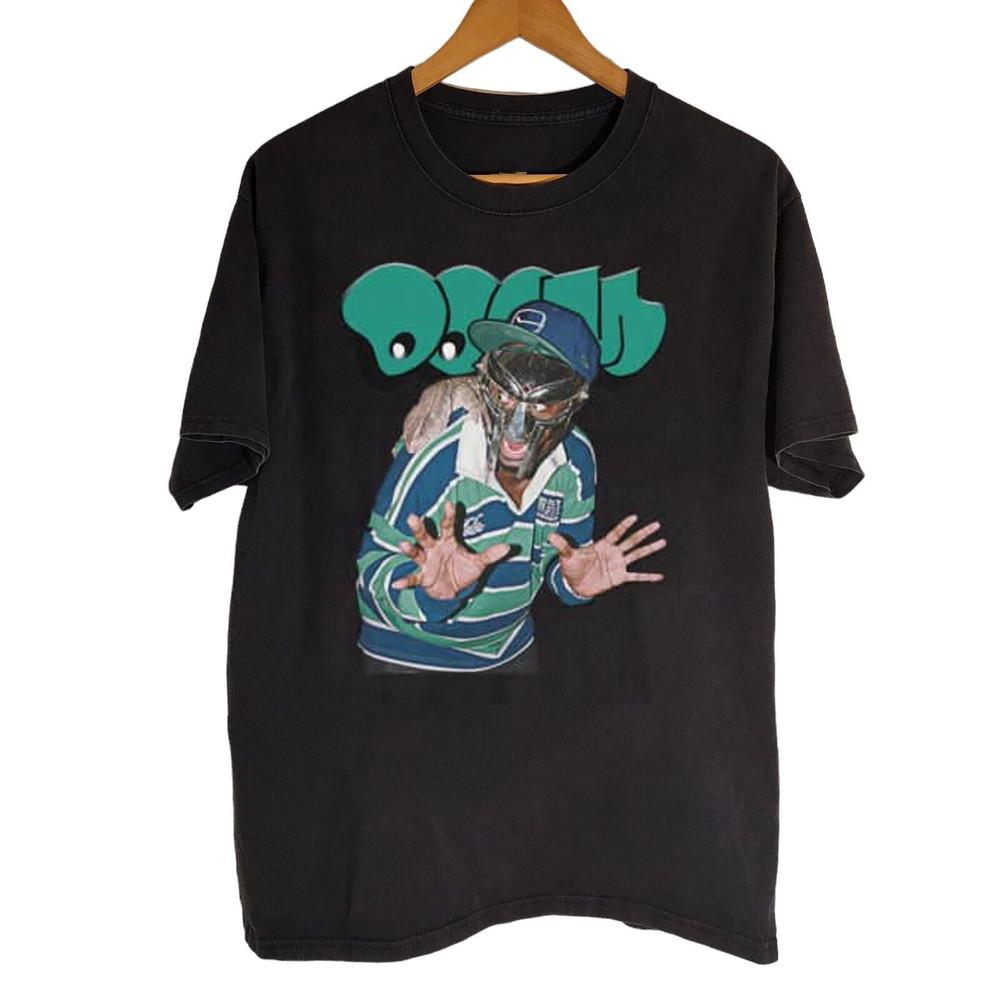 Черная хлопковая футболка MF Doom Полный размер S-5XL HL899 Унисекс футболка