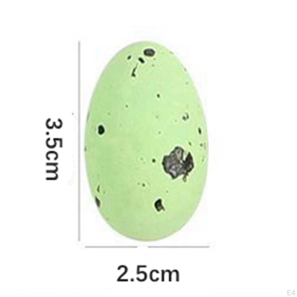 100 Easter Eggs Colorful School Supplies Decorative Hanging Decoration Foam