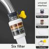 6 Layers Water Filter Tap Purifier 360 Degree Rotation Water Saving Bubbler Faucet Tap Filter