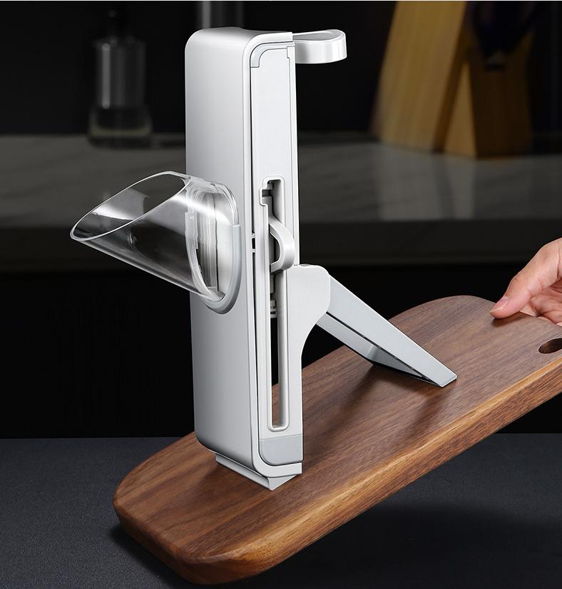 Ручная овощерезка, кухонная терка с рычагом, ломтерезка для лимона, толстая и тонкая нарезанная мясорубка