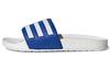 Шлепанцы Adilette Boost 'Белый Королевский Синий' GZ5313
