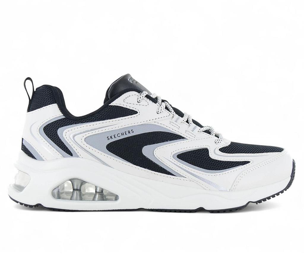 Skechers Tres-Air Uno-Street Fl-Air - Women's Sneakers Shoes White-Black 177424-WBK ORIGINAL