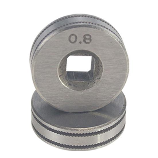 Удобный ролик подачи проволоки Гладкая поверхность Металл Компактный прочный ролик подачи проволоки Бытовое колесо