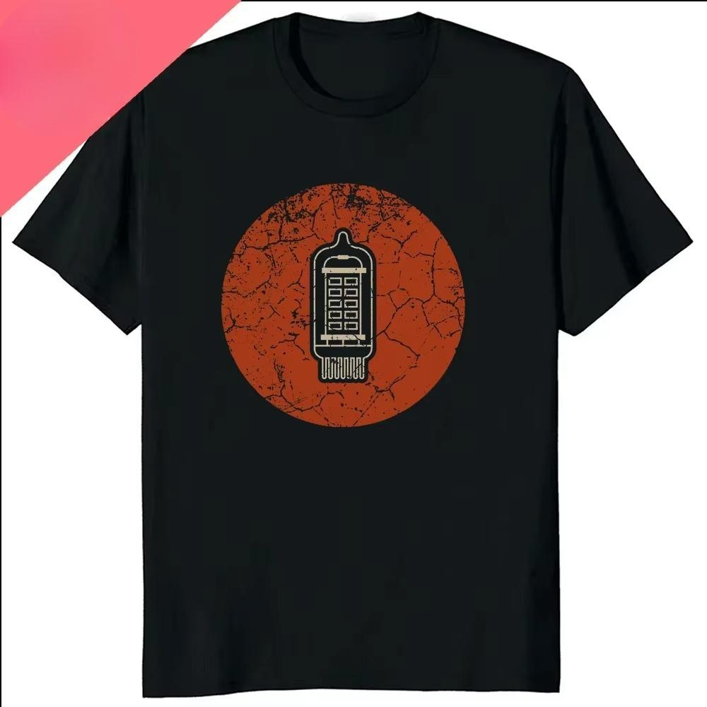 Timeless VU Meter Sound Engineer Analog Electronic ONeck T Shirt Unisex Audio Engineer Recording Studio Funny Tshits Unisex Top