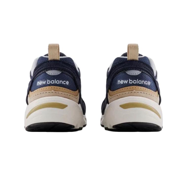 New Balance NB 878 Ретро Тренд Универсальная Мода Классический Повседневный Уличный Прочный Детские Кроссовки для Бега Детские кроссовки Темно-синий PV878EVP