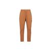 Statement Essentials Solid Color Elastic Waist Straight Leg Casual Trousers Men Bottoms Bronze DM9929-241