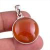 Натуральный Красный Оникс Драгоценный камень Ручной работы 925 Проба Серебро Ювелирный Кулон 1.50'' z8b10