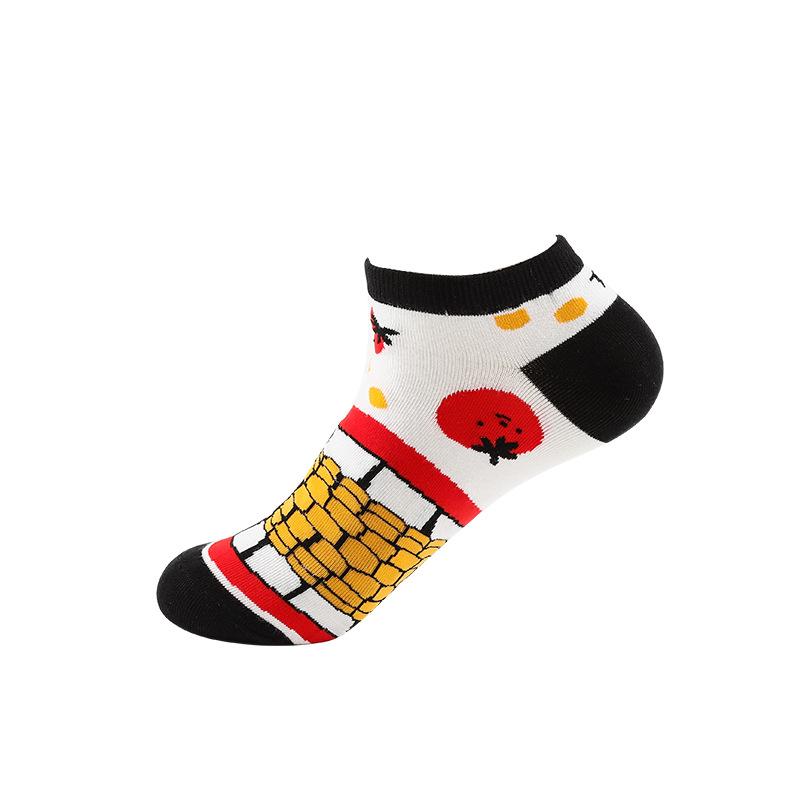 Мужские весенне-летние носки-лодочки нового стиля, уличные, хип-хоп, спортивные, с низкой посадкой, невидимые