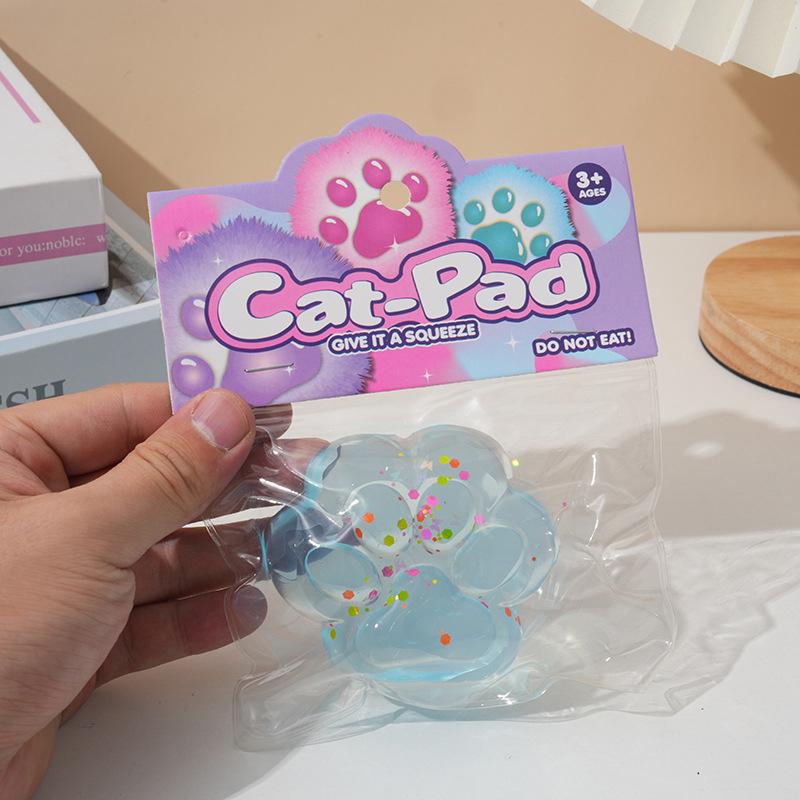 Новые аметистовые кошачьи лапки декомпрессионные игрушки кавайные мультфильмы медленно растущие игрушки для взрослых детей