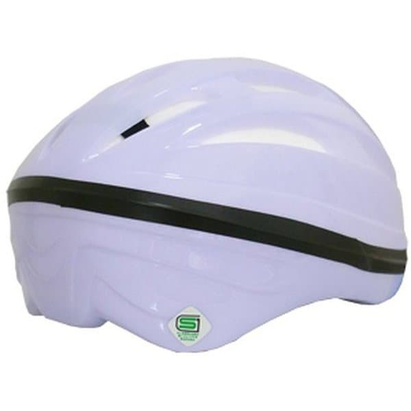 Captain Stag Captain Stag Y 6554 [велосипедный шлем для детей, мягкий, размер M, окружность головы 54–58 см, для младенцев, размер S, стандартный, цвет фиолетовый]