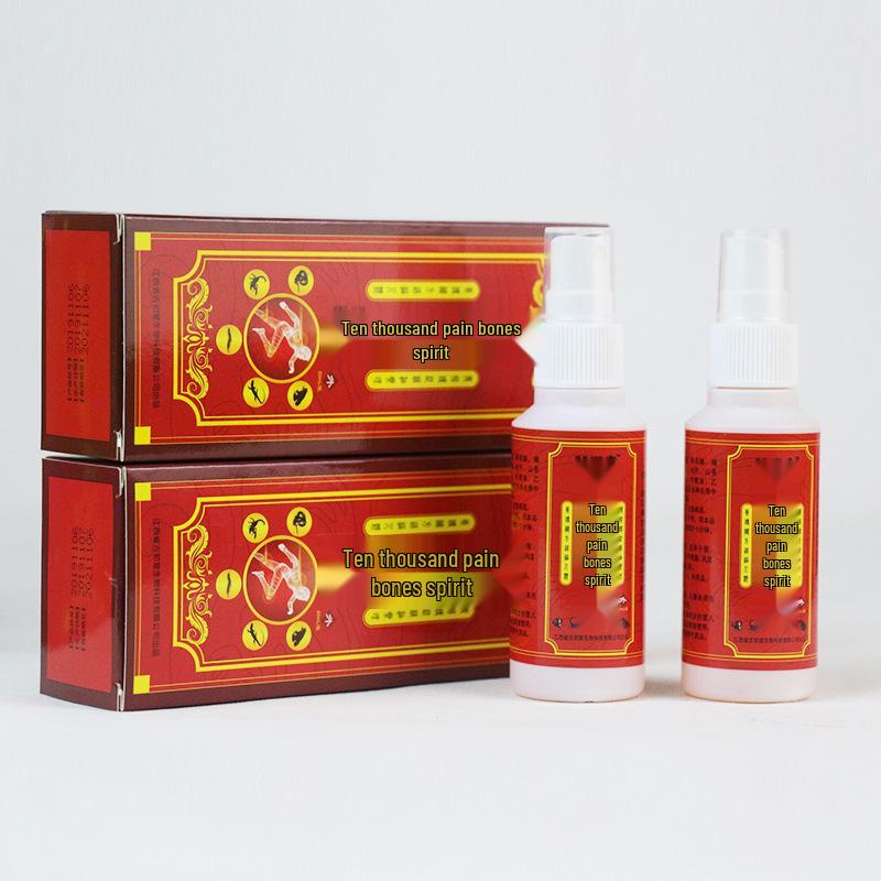 Wan Tong Pain Relief Spray & Patch Set for Swelling and Pain Relief