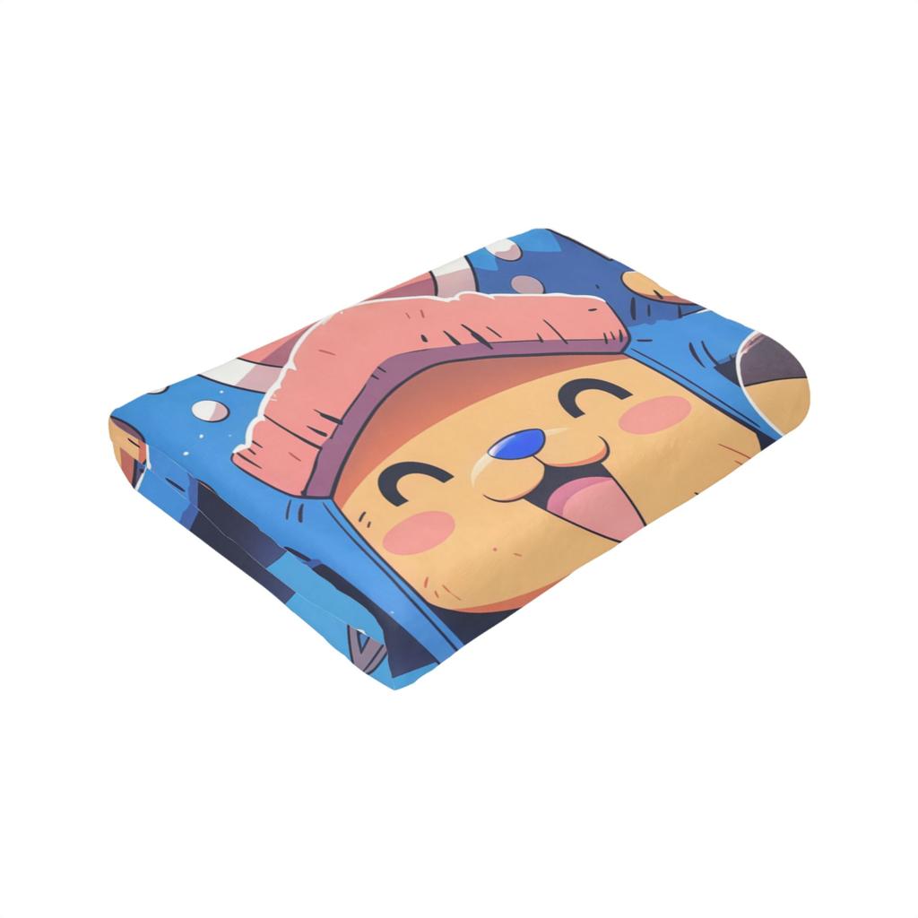 One Piece Tony Tony Chopper Anime Blanket Flannel Autumn/Winter Portable Soft Throw Blanket for Home Couch Bedspread