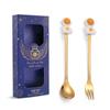 HANYANG 410 Stainless Steel Cutlery Home Hotel Use Cute Spoon Fork Western Cutlery