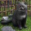 Фигурка кота с поднятым большим пальцем - Украшение для кофейни с дизайнами короткошерстного, рэгдолла и деревенского кота