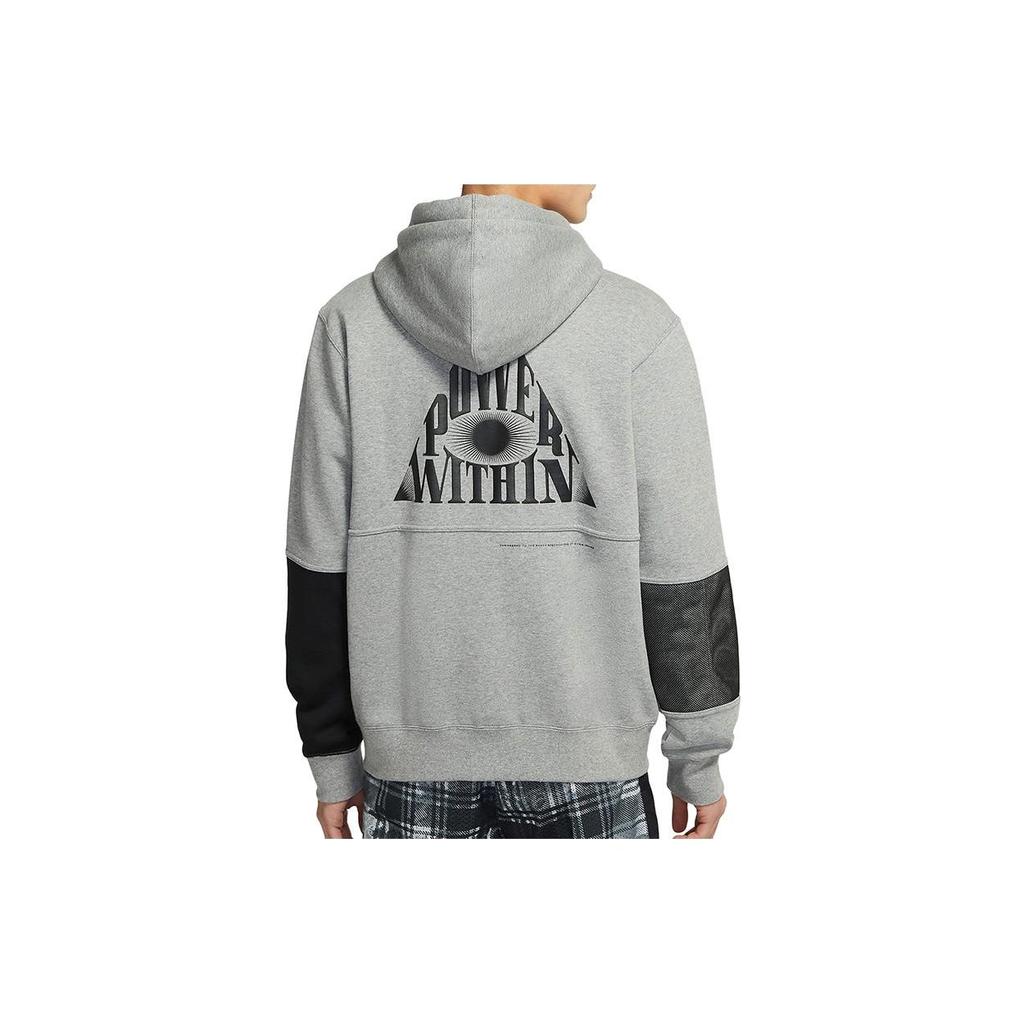 Nike Мужская куртка на молнии с капюшоном, верхняя одежда, серая CK6742-091
