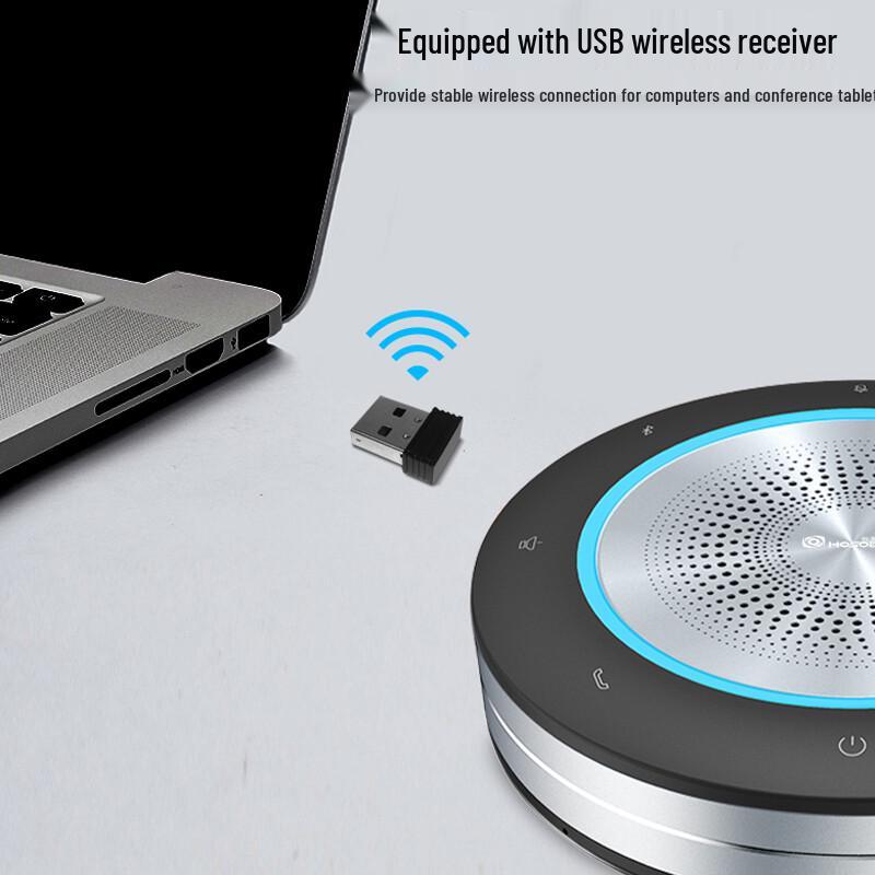 Hong Shi Dao HSD-BT51WB Wireless Bluetooth Conference Speakerphone (CN version)