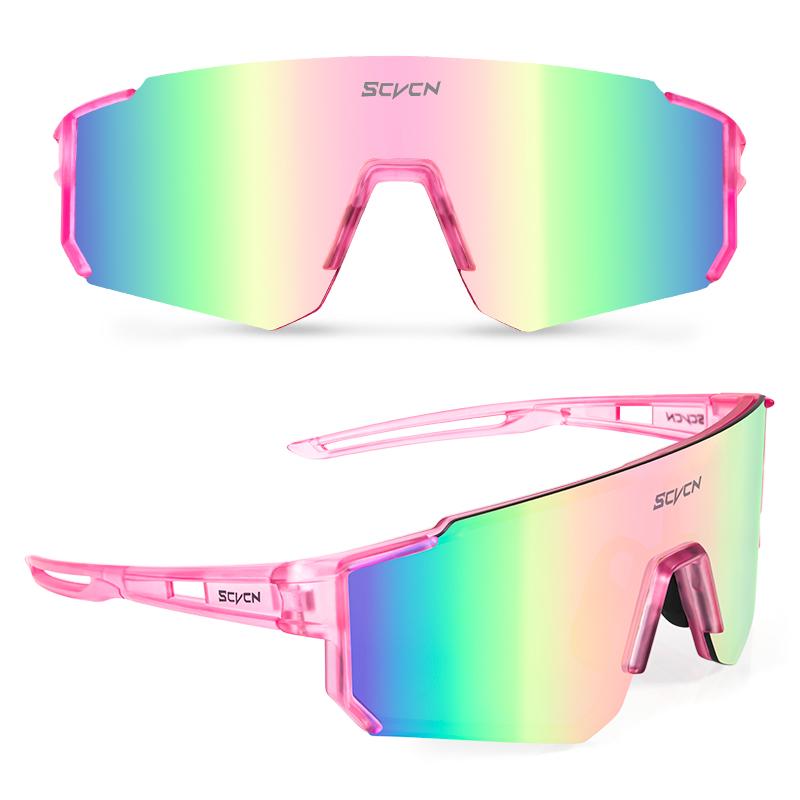 SCVCN Fsshion Sunglasses Street Cycling Glasses Bike Men UV400 Sports MTB Outdoor Bicycle Women Sunglasses Multi Color Riding 7