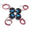 25,5X10 мм 5 В 9 В 12 В 24 В круглый мини-вентилятор охлаждения для светодиодных ламп компьютерный радиатор