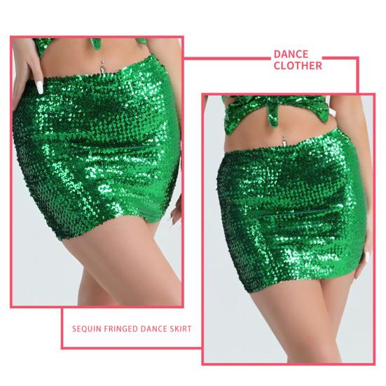 Женская юбка с пайетками, облегающая юбка с высокой талией, мягкая светоотражающая ультра короткая юбка выше колена, прочная строчка, сексуальная одежда для взрослых