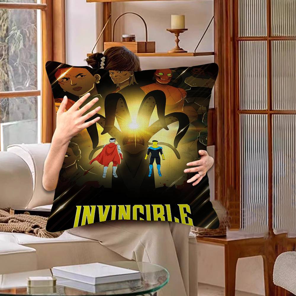 I-Invincible Мультяшная Наволочка Полиэстер Подушки для Дивана Декоративные Подушки для Дивана Домашний Декор Наволочка