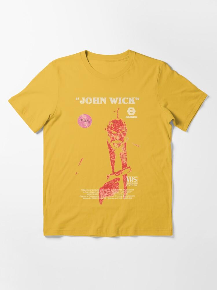 John Wick John Wick VHS T-shirt essentiel E Essential T-Shirt