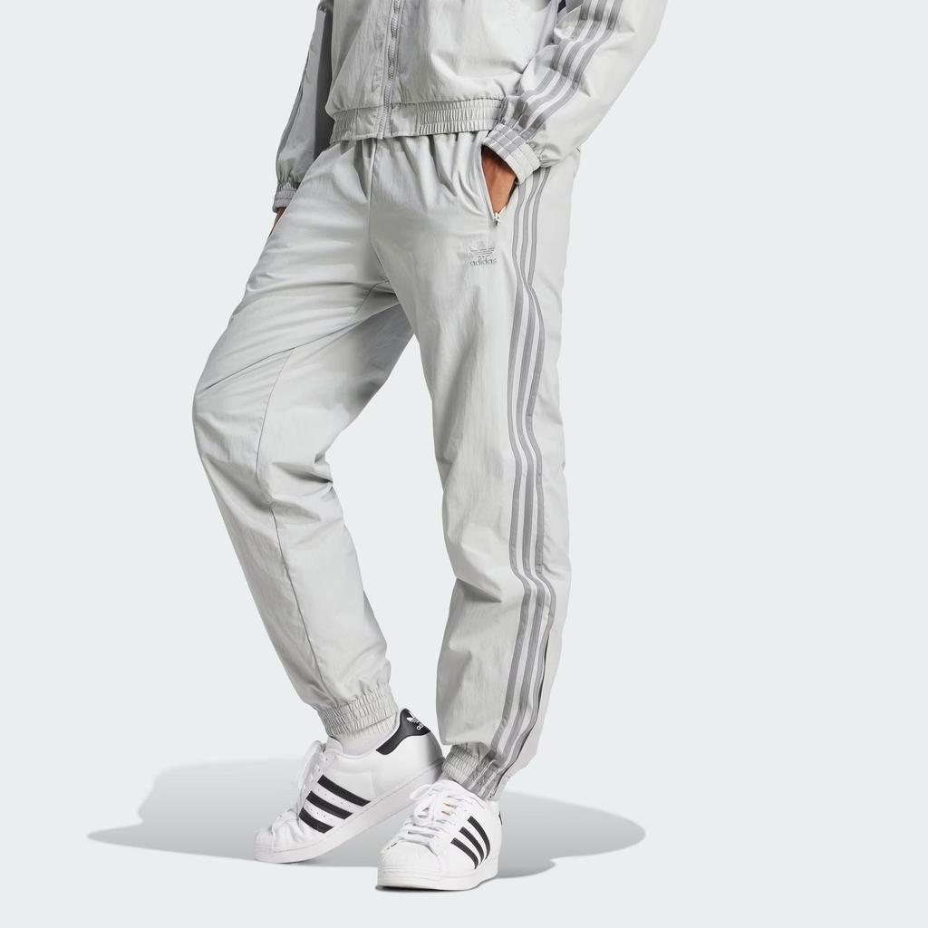 adidas Спортивные штаны Originals Adicolor Firebird мужские, светло-серые, JD0425