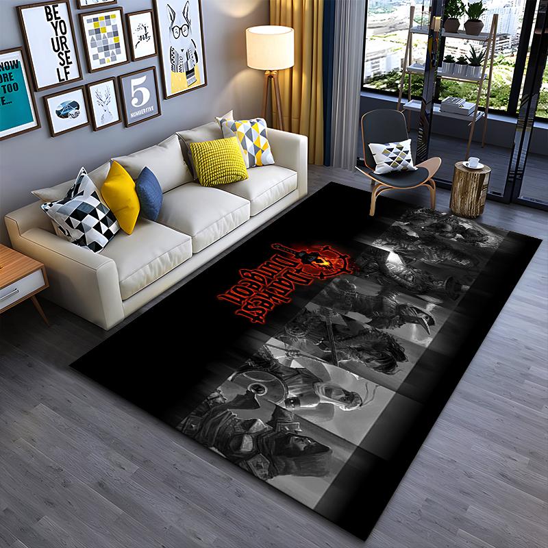 "Darkest Dungeon Character Art Rug" Non-slip rug suitable for living room and bedroom sofas.