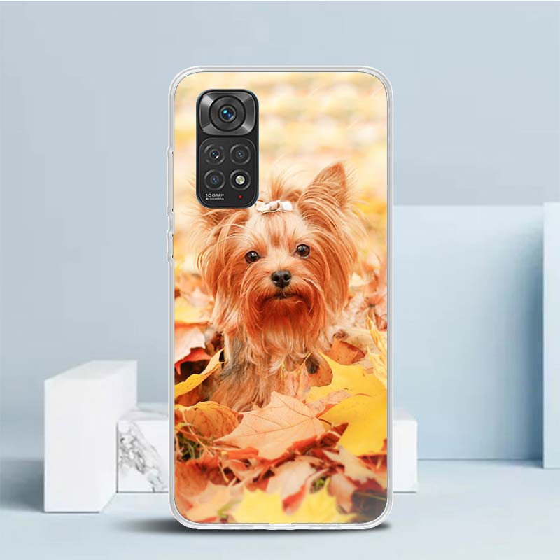 Yorkshire Terrier Dog Puppy Cover for Xiaomi Redmi Note 15 14 13 12 Pro Plus Phone Case 14S 11S 11T 11E 10S 10 4G Pattern Shell