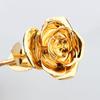 Gold Rose Premium Long Stem Gold Dipped Real Rose Flower Mothers Day Birthday Anniversary Gift