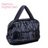 Winter  Large Capacity Shoulder Bag for Women Waterproof Nylon HandBags Space Pad Cotton Feather Down Crossbody