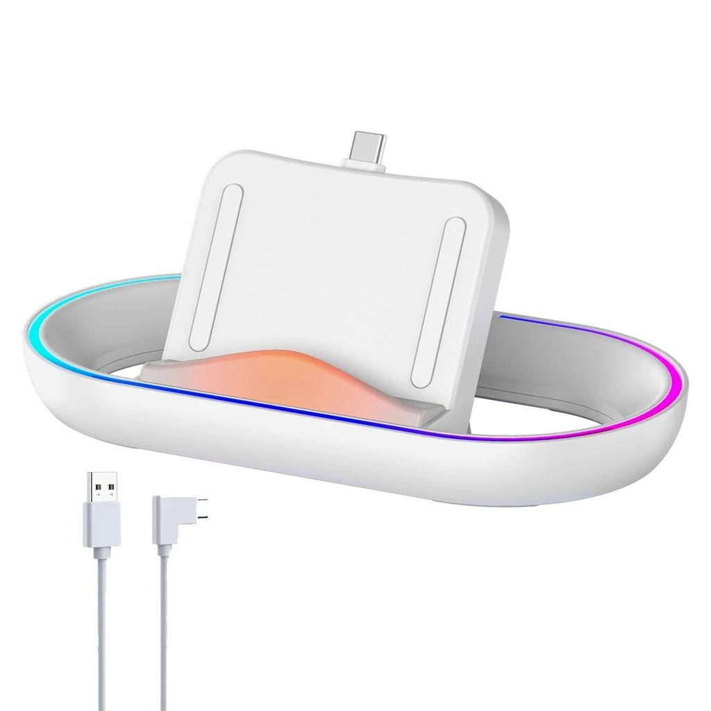 Зарядная станция для Sony Play Station PS5 Playstation PS 5 Portal Игровой консоли Стенд Игровые аксессуары RGB Зарядное устройство База-подставка