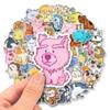 50Pcs New Stickers Cute Stickers Notebook Mobile Phone Stickers