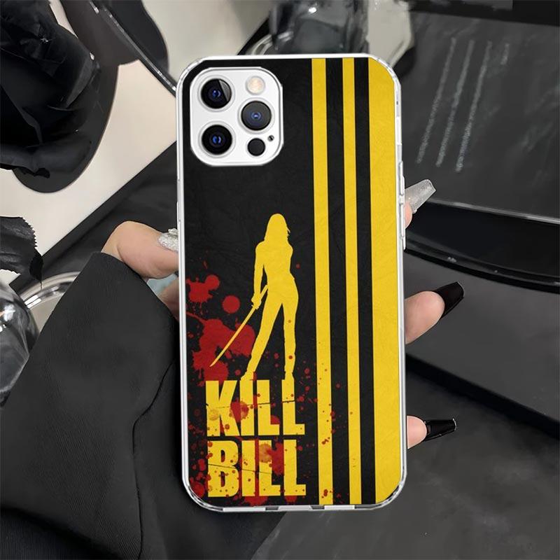 Чехол для телефона Kill Bill для iPhone 11 12 13 Mini 14 15 Plus 16 Pro Max 17 Air 16E 7 8 SE 17ProMax Мягкий чехол-футляр 11 14 15 16 Pro
