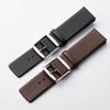 Universal Watch Strap - Ultra-Thin Top Grain Cowhide Leather with 5 Sizes (16mm, 18mm, 20mm, 22mm, 24mm) - Classic Pin Buckle Design for Versatile