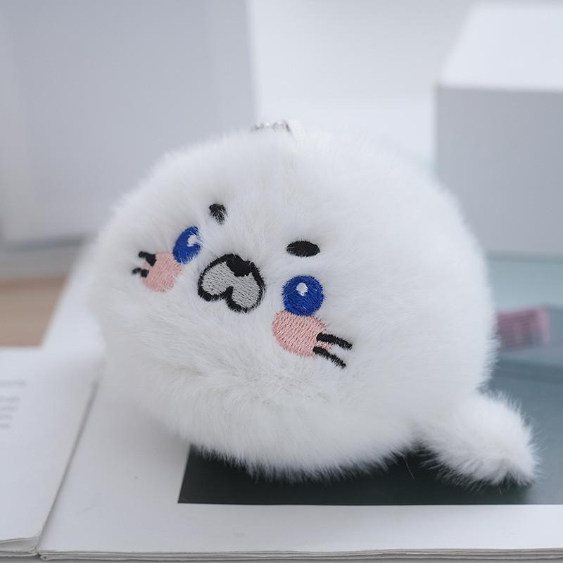 Очаровательный милый плюшевый брелок в виде медузы, мягкая игрушка для сумок