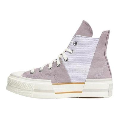 Chuck 70 Plus High Colorblock - кроссовки унисекс Lucid Lilac Purple Vapor-Violet Egret A03499C