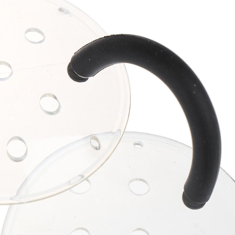 1шт пластиковый вентилируемый прозрачный щиток для глаз с 9 отверстиями после операции на глазу