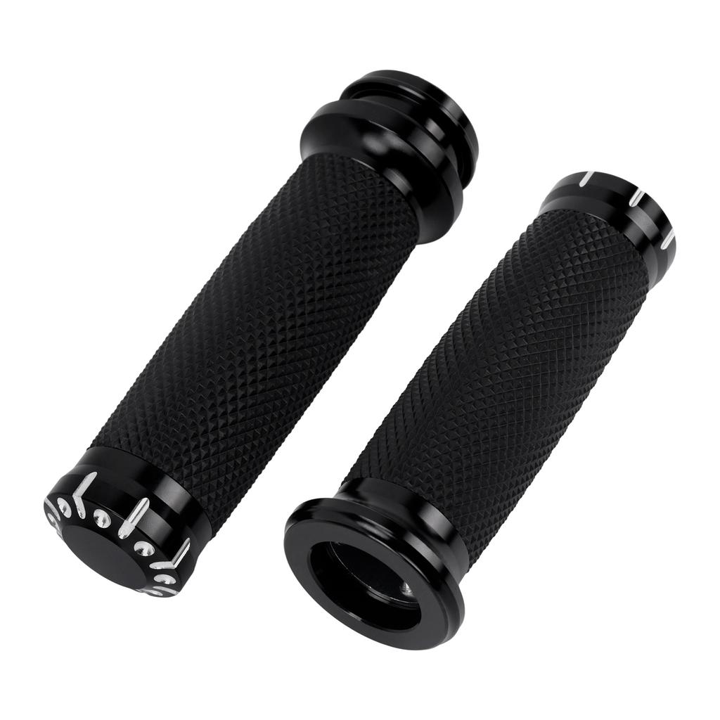 Motorcycle 1" Handle Grips Electronic Throttle Hand Grips Handlebar Fit For Harley Touring Street Glide Road Glide 08-Up FLS 16 Throttles 2