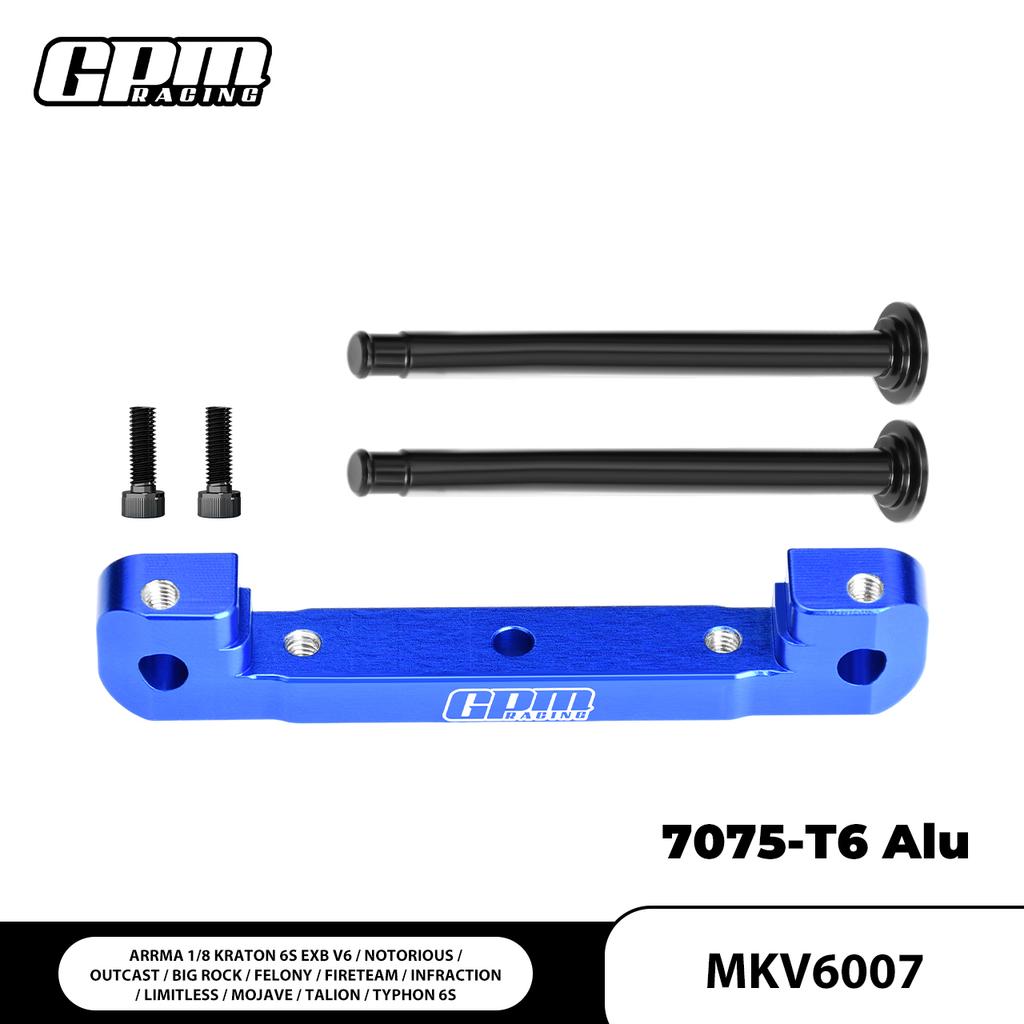 GPM 7075 Alu Front Upper Suspension Mount ARRMA 1/8 Kraton 6S EXB Ootcast Typhon