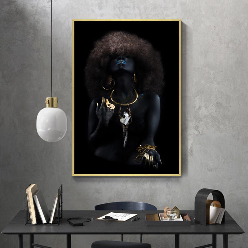 Картина на холсте, скандинавские принты, золотые губы, градиент, сексуальный домашний декор, постеры, настенные картины, современная рамка для спальни, модульные картины