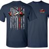 Creative Design American Flag Coast Guard MH60 Helicopter TShirt Summer Cotton Short Sleeve ONeck Mens T Shirt New S3XL