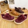 6599 Latex Insoles/retro Hong Kong Style Bread Shoes Women's Shoes Flat Skateboard Shoes Casual Spring Niche