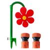 Танцующий цветочный разбрызгиватель для собак Разбрызгиватель для газона Crazy Flower с шипами Инструмент для полива сада Украшения для полива двора