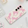 For Samsung Galaxy S25 FE Case Leopards Pattern Printing Straight Edge TPU Phone Back Cover