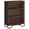 Bookshelf Brown Oak Look 80 x 31 x 106 cm Engineered Wood