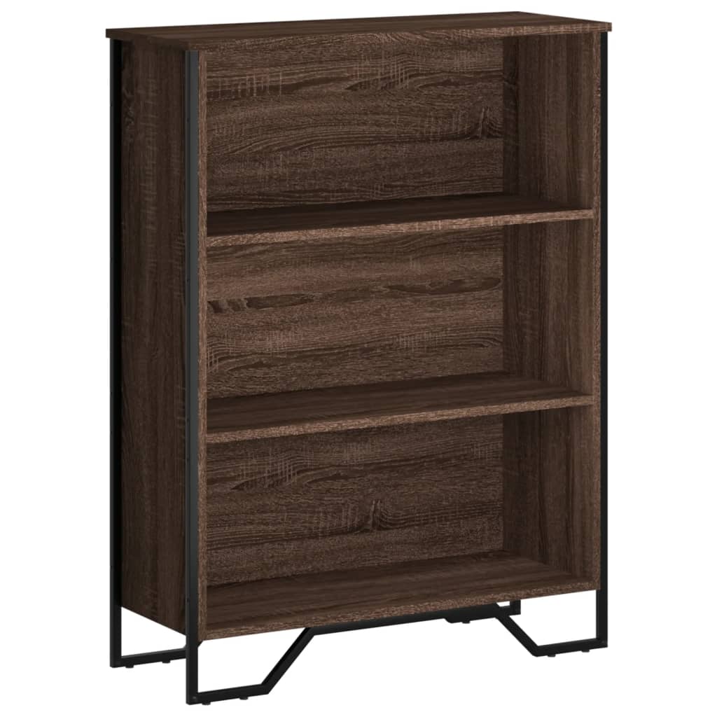 Bookshelf Brown Oak Look 80 x 31 x 106 cm Engineered Wood