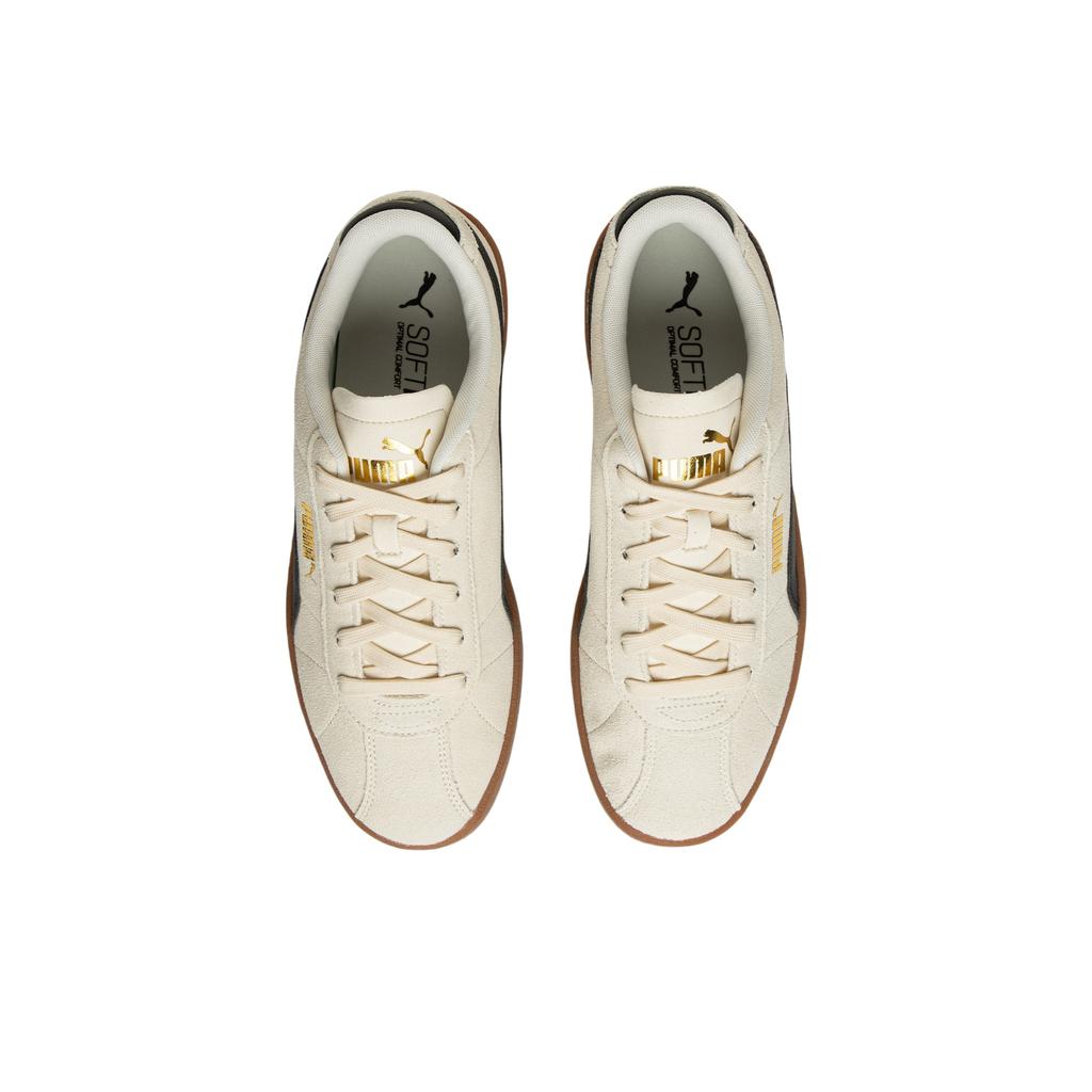 Puma Кроссовки Club 2 Alpine Snow черные унисекс кремово-золотые 397444-07