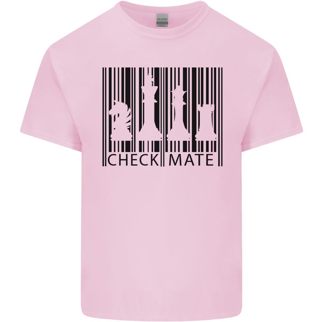 Chess Barcode Player Unisexs Light Cotton TShirt